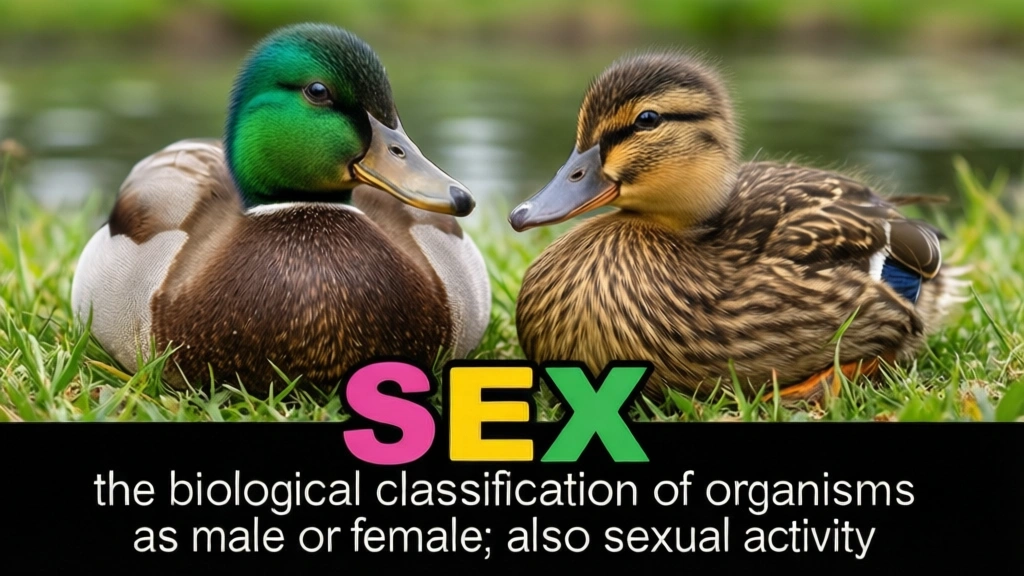 English Illustration for sex